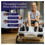 $250 Cloud Massage Shiatsu Foot Massager with Heat   Deep Kneading for Pain Relief   Perfect for Father s Day, Circulation & Relaxation   Ideal for Plantar Fasciitis, Neuropathy & Arthritis