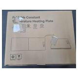 Electric Warming Mat for Food 32" x 12", Tempered Glass Top,Food Warmer Tray for Countertop, Parties Buffet,Gatherings,Adjustable 104 212 F with 1 12h Timer,Built-in Thermostat & Overheat Protection