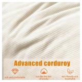 Boneless Chair/Couch Cover No Filler  Velvet Detachable Lazy Chair/Sofa Cover for Living Room Indoor Outdoor Office Beanbag Chairs for Adult(Gray)