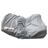 Boneless Chair/Couch Cover No Filler  Velvet Detachable Lazy Chair/Sofa Cover for Living Room Indoor Outdoor Office Beanbag Chairs for Adult(Gray)