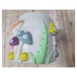 GUGUGO Colorful Mushrooms Planters Cute Unique Rainbow Planter with Drainage, Vintage Retro Flower Plant pots for Indoor & Outdoor Plants, Boho Modern Home D cor (A,5 Inch)