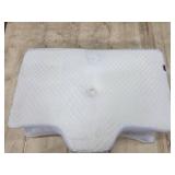 HOMCA Memory Foam Cervical Pillow Cover - Hypoallergenic Contour Orthopedic Pillow Case, 1Pack, White (Suitable for Pillow Model: PL02)