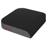 K lbs Extra Large Seat Cushion, Stylish Plush Velvet Cover, X-Large Memory Foam for Office Chair, Floor Pillow, Cushion Back Pain Coccyx Pain Relief, Carry Handle (Extra Large)