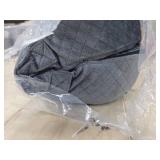 K lbs Extra Large Seat Cushion, Stylish Plush Velvet Cover, X-Large Memory Foam for Office Chair, Floor Pillow, Cushion Back Pain Coccyx Pain Relief, Carry Handle (Extra Large)