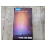 Govee RGBIC Floor Lamp Basic, LED Corner Lamp Compatible with SmartThings, Alexa, and Matter, Smart Modern Floor Lamp with Music Sync and 16 Million DIY Colors, Standing Lamp for Bedroom Living Room