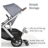 $150 UPPAbaby PiggyBack Ride-Along Board for Vista, Vista V2, and Vista V3 Strollers / Quick Attachment for Children to Stand + Stroll / 55 lbs. Weight Capacity
