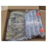 HAMBOLY Fishing Backpack with Rod Holders, 40L Tackle Box Backpack for Fishing Gear, Waterproof Fishing Bag for Men