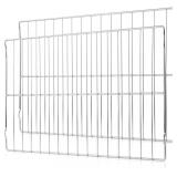 Upgraded 2-Pack Oven Racks 316496201 for Frigidaire Kenmore Range Stove 24.17 x 16 inch - Replaces 316496202 316496207 AP4040129 PS1765356, Stainless Steel