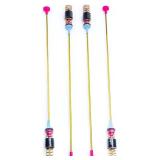 Washer Suspension Rods Kit DC97-18610F (4 Pcs) Compatible with Samsung Washing Machine WA50R5200AW, WA50K8600AV, WA52M7750AV, WA54M8750AW, Spring Rods Maintains Balance (28.3 In)