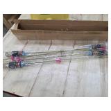 Washer Suspension Rods Kit DC97-18610F (4 Pcs) Compatible with Samsung Washing Machine WA50R5200AW, WA50K8600AV, WA52M7750AV, WA54M8750AW, Spring Rods Maintains Balance (28.3 In)