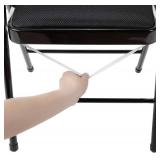 Peomeise Stretch Spandex Folding Chair Cover for Wedding Party Dining Banquet Event (Orange,50(+/-)pcs)