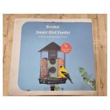 $190 Beako  Smart Bird Feeder with 4K Camera Solar Powered for Outdoors - UHD Live Stream for Birdwatching, AI Identification 10,000+ Bird Species, Real-Time Motion Detection, Ideal Gift for BirdLover