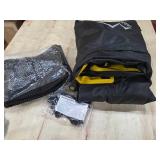 21 Cubic Feet Rooftop Cargo Carrier Bag, Waterproof Zip Soft Roof Top Cargo Bag with Anti-Slip Mat, Luggage Lock, 2 Reflective Strips, 6 Door Hooks, Storage Bag, for All Cars with/Without Rack