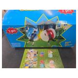 SUNSHINE-MALL 48 inch 2 pcs Bumper Sumo Ball for Adults,Kids, Inflatable Bounce Body Zorb Ball for Outdoor Team Gaming Play for 6 Ages+ (red+Blue)