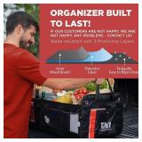 TRUNKCRATEPRO XL Premium SUV, Truck, Car Trunk Organizer With Expandable Compartments - Lightweight Foldable Cargo Organizer