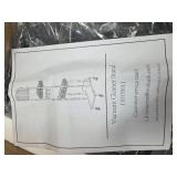 Vacuum Stand for Dyson V15 V12 V11 V10 V8 V7 V6 Gen5, Standing Dock with Accessory Holder, Vacuum Attachments for Dyson Replacement Parts, Floor Docking Station with Cordless Vacuum Storage Organizer