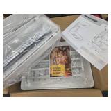 YJHome 2 Pack Expandable Under Sink Organizer, 2 Tier Pull Out Cabinet Organizer with Smooth Ball Bearing Slides, Adjustable Height Cabinet Storage Shelves for Kitchen, Bathroom, Laundry, Pantry