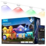 $480 Govee Permanent Outdoor Lights Pro, 150ft with 90 RGBIC LED Lights for Daily and Accent Lighting, 75 Scene Modes for Outdoor Decor, IP67 Waterproof, Works with Alexa, Google Assistant, Matter, Wh
