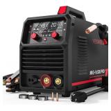 $170 YESWELDER 165A MIG Welder, Flux Core MIG/Gas MIG/Lift TIG/Stick 4 in 1 Multi-process Welding Machine, LED Digital Display Synergic Control 110V/220V Dual Voltage MIG-165DS PRO