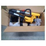 DEVONIC Cordless Electric Garden Tiller,21V 330RPM Tiller Cultivator 8" Tilling Width and 6" Depth Garden Rototiller with 2 * 2.0Ah Batteries for Lawn/Gardening (Cordless Tiller+2 Batteries)