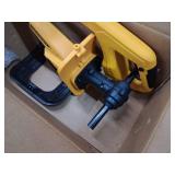 DEVONIC Cordless Electric Garden Tiller,21V 330RPM Tiller Cultivator 8" Tilling Width and 6" Depth Garden Rototiller with 2 * 2.0Ah Batteries for Lawn/Gardening (Cordless Tiller+2 Batteries)