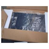 Keyboard and Mouse Riser, 24" x 12" Ergonomic Keyboard Riser, Height Adjustable keyboard stand for desktop, Standing Keyboard Tray, Black