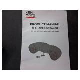 $110 KEMIMOTO ATV Speaker 6.5 Inch Bluetooth-connectivity ATV UTV Sound Bar w/ 20 RGB Light Modes, 2X Full Range Speakers 2X Tweeters Boat Sound System Compatible with Polaris Sportman Fourtrax Can Am