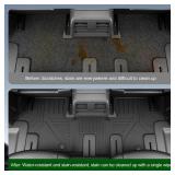 $160 7 Seats Floor Mat Compatible with 2013-2020 Nissan Pathfinder Cargo Mat Floor Liner 14-20 Infiniti QX60 13 JX35 2nd Backrest Trunk Liner Replacement for 2013-2020 Nissan Pathfinder Accessories