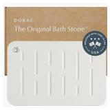 Dorai Home Bath Stone Mat 23.6"x15.4"   Luxury Diatomite Stone Mat, Quick-Dry, Non-Slip, Rain Sandstone