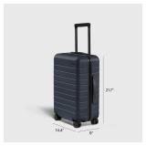 $275 Away Carry-On Luggage, Lightweight Hardside Suitcase with Spinner Wheels, 22 Inch Airline Approved, TSA Lock, Navy Blue