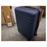 $275 Away Carry-On Luggage, Lightweight Hardside Suitcase with Spinner Wheels, 22 Inch Airline Approved, TSA Lock, Navy Blue