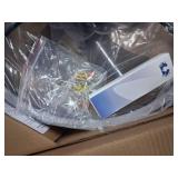 20" Ceiling Fan with Light, Upgraded Low Profile Fan, Flush Mount Ceiling Fan, 6 Speeds, Dimmable LED, App & Remote Control, Quiet DC Motor, for Bedroom, Living Room, F115 Black