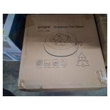 Leejec Christmas Tree Stand with Water Reservoir, Fast Clamped 10 Ft Real Tree with 5.5" Diameter, Water Level Indicator Equipped, No Assembly Required