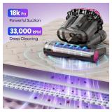 Mattress Vacuum Cleaner 550W 18KPa Bed Vacuum Cleaner with Smart Dust Sensor, UV-C Light, 149 F Heat, HEPA Filter, Handheld for Bed Sofa Couch