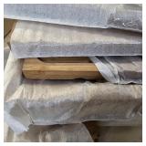 Wooden Cupcake Stand, 3 Tier Cupcake Display Stand for Dessert Display, Dessert Stands with Serving Tray and Foldable Stand for Party, Birthday, Wedding, Events, Baby Shower (Brown)