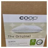 Coop Home Goods Original Adjustable Pillow, Queen Size Bed Pillows for Sleeping, Cross Cut Memory Foam Pillows - Medium Firm Back, Stomach and Side Sleeper Pillow, CertiPUR-US/GREENGUARD Gold