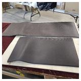 StepRite Kitchen Mats, 2PCS Kitchen Rugs, Cushioned Anti Fatigue Kitchen Mats for Floor, Non-Slip Standing Desk Mat, Waterproof Kitchen Rug Set for Kitchen, Floor, Office, 17.3"x30"+17.3"x47", Brown