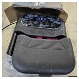 Collapsible Foot Spa with Heat, Bubble and Temp Control, Foot Bath Massager with XL Touch Screen and Massage Rollers, Foot Soaking Tub, Pedicure Foot spa for Stress Relief (Grey)