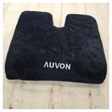 AUVON Anti-Slip Wheelchair Cushions with Front High Rear Low & Hump Design, Ergonomic Seat Cushion to Optimize Sitting Posture, Chair Cushions Relieve Sciatica, Back, Pressure Sore & Ulcer Pain