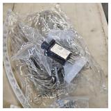 $164 Espird 12FT Outdoor Christmas Tree Prelit - LED Outside Christmas Tree Lights with Star, Music Sync, App & Remote Control, Timer, Smart Christmas Lighting Decoration for Garden & Yard Party