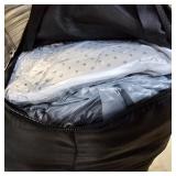 HABUTWAY 4Pcs Orthopedic Wedge Pillow, Bed Wedge Pillow for Sleeping, Post Surgery Foam Pillow for Back Pain Relief, Triangle Adjustable Support Pillow with Machine Washable Cover, White&Grey