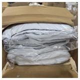 JOLLYVOGUE Cooling and Supportive Pillows for Side and Back Sleepers, Down Alternative Hotel Collection Sleeping Pillow, Queen (Pack of 4), White