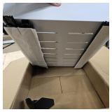 Pull Out Cabinet Organizer, Expandable Width (11.4"-19.4") and Depth (16.7"-21") With 3 Rails, Heavy Duty Slide out Drawers for Kitchen Base Cabinet Organization, No Drill, White