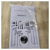 59pcs Paintless Dent Rods Repair Tools with Knock Down Pens,Red Soft Caps,Red Wedge and More,Suitable Removal Hail Damage,Dings and More for Car Body Dent Repair