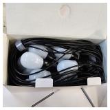 $160 Govee S14 Bulb Outdoor String Lights 2, 144ft RGBIC Smart Warm White Outdoor Lights with 15 LED Bulbs, 111 Scene Modes for Outdoor Decor, IP66 Compatible with Alexa, Google, Matter, APP Control