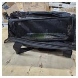 Pecute Cat Carrier Expandable, Airline Approved Cat Soft-Sided Carriers, Breathable Pet Carriers up to 5kg/12lbs, Collapsible Cat Bag Carrier Great for Travel, Outdoor, Hiking, Camping, Dark Gray