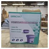 Portable Washing Machine, Mini Washer,16L Upgraded Large Capacity Foldable Washer.Deep Cleaning of Underwear, Baby Clothes and Other Small Clothes.Suitable for Apartments, Dormitories, Hotels.(Purple)