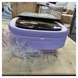 Portable Washing Machine, Mini Washer,16L Upgraded Large Capacity Foldable Washer.Deep Cleaning of Underwear, Baby Clothes and Other Small Clothes.Suitable for Apartments, Dormitories, Hotels.(Purple)