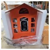 Metal AI Bird Feeder Camera w/ 32GB - Solar Powered, 2K Auto Rec & Live View, Identifies 10000+ Birds