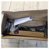 WALI Heavy Duty Single Monitor Arm for 17-49 Inch Flat Curved Ultrawide Screens, up to 33 Lbs, Adjustable Gas Spring Single Monitor Desk Mount for Home Office Gaming, VESA 75/100mm (GSM001XLN), Black